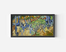 Van Gogh Tree Roots Print: Vintage Impressionist Panoramic Art (2x1)