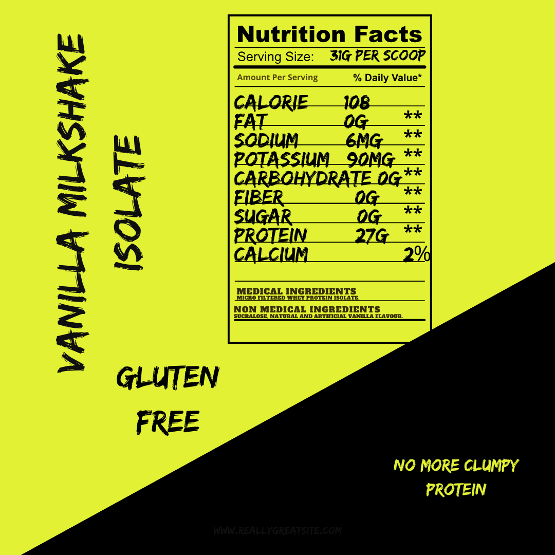 BulkBully Isolate Protein - Bâton protéiné saveur milkshake à la vanille