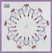 Laura's Design Digital Embroidery Pattern - Center Spoke Flourish Wreath