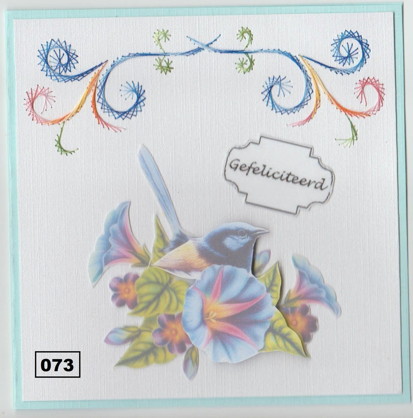 Laura's Design Digital Embroidery Pattern - Swooping Border