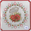 Laura's Design Digital Embroidery Pattern - Teardrop Wreath