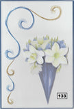 Laura's Design Digital Embroidery Pattern - Simple Swirling Corner