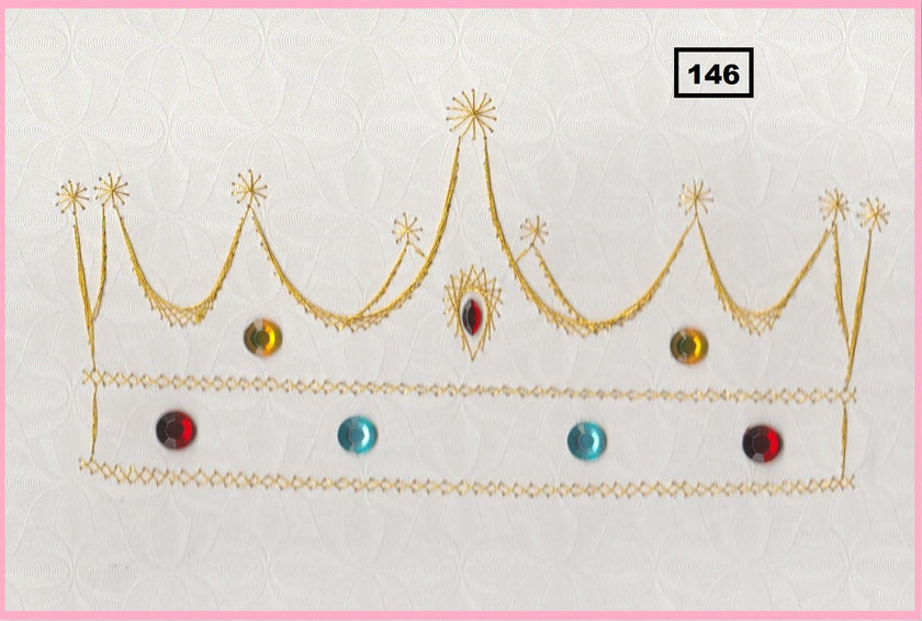 Laura's Design Digital Embroidery Pattern - Crown