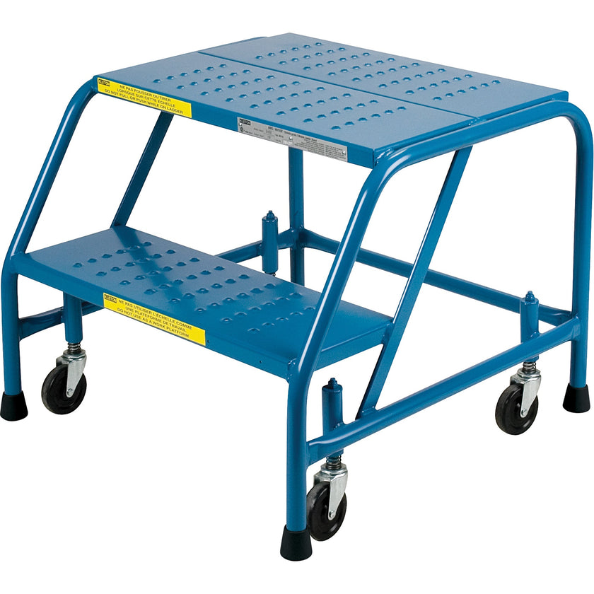Rolling Step Ladder, 2 Steps, 18