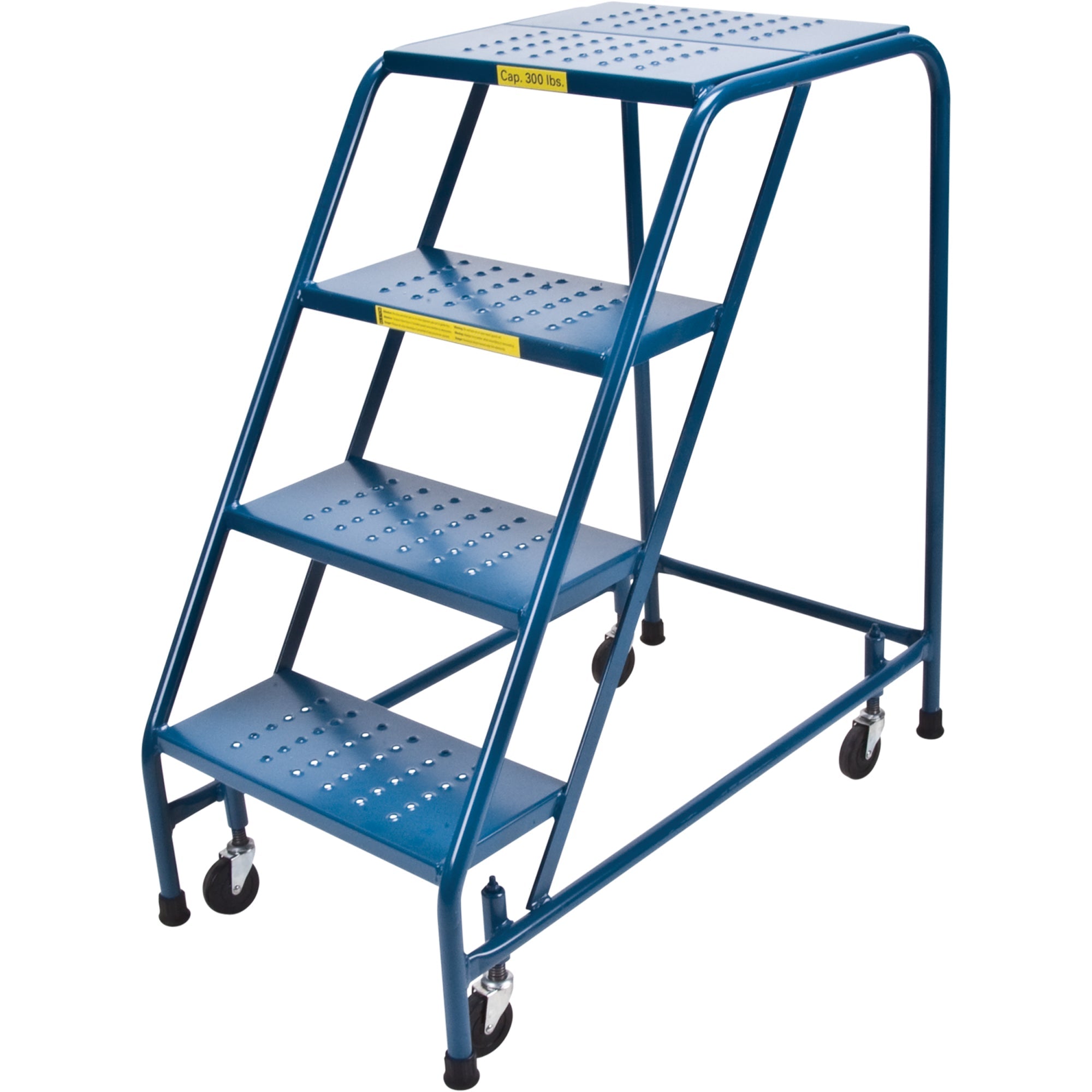 Rolling Step Ladder, 4 Steps, 18
