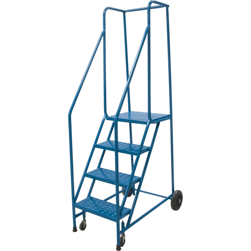Rolling Step Ladder, 4 Steps, 18