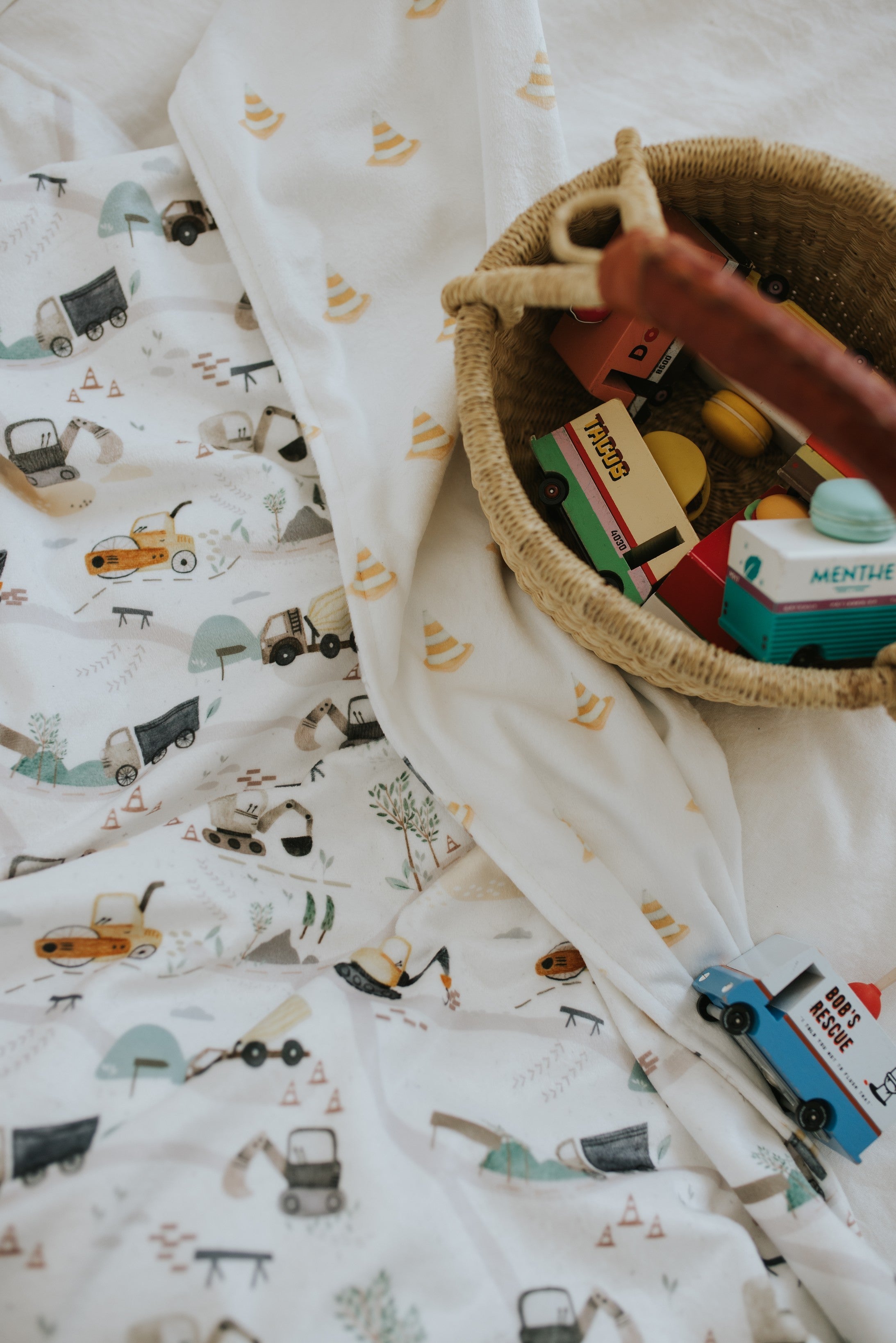 My little blanket - Trucks - Veille sur toi