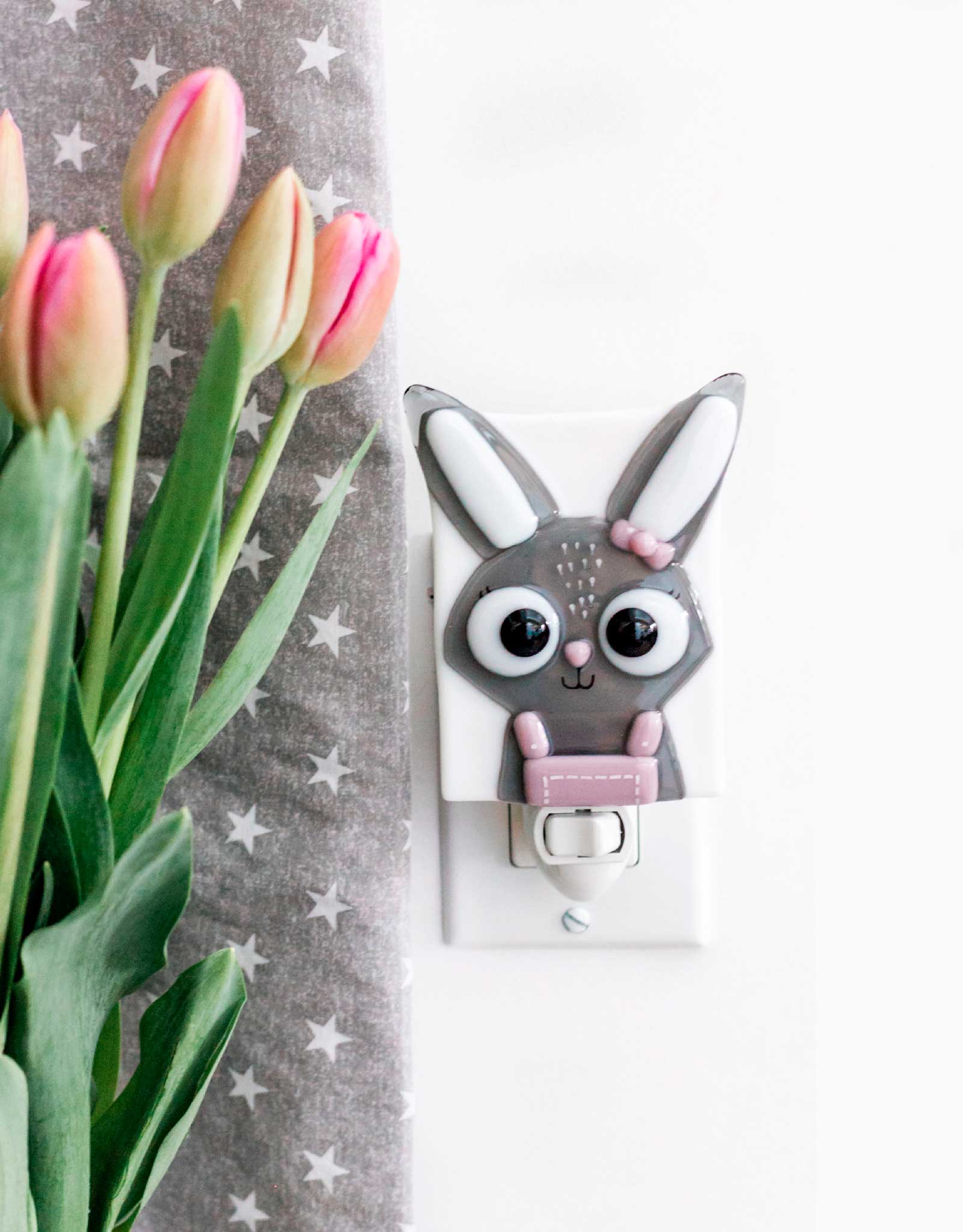 Night Light - Marguerite The Rabbit - Veille sur toi