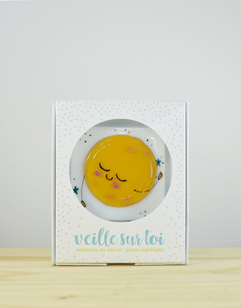 Night Light - Moon - Veille sur toi