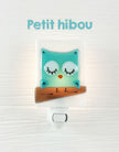 Night Light - Owl - Turquoise - Veille sur toi