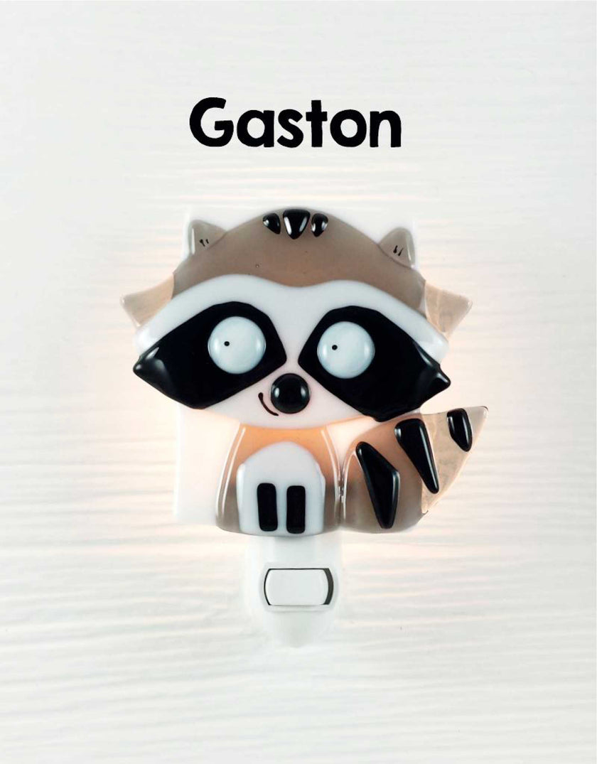 Night Light - Gaston The Raccoon - Veille sur toi