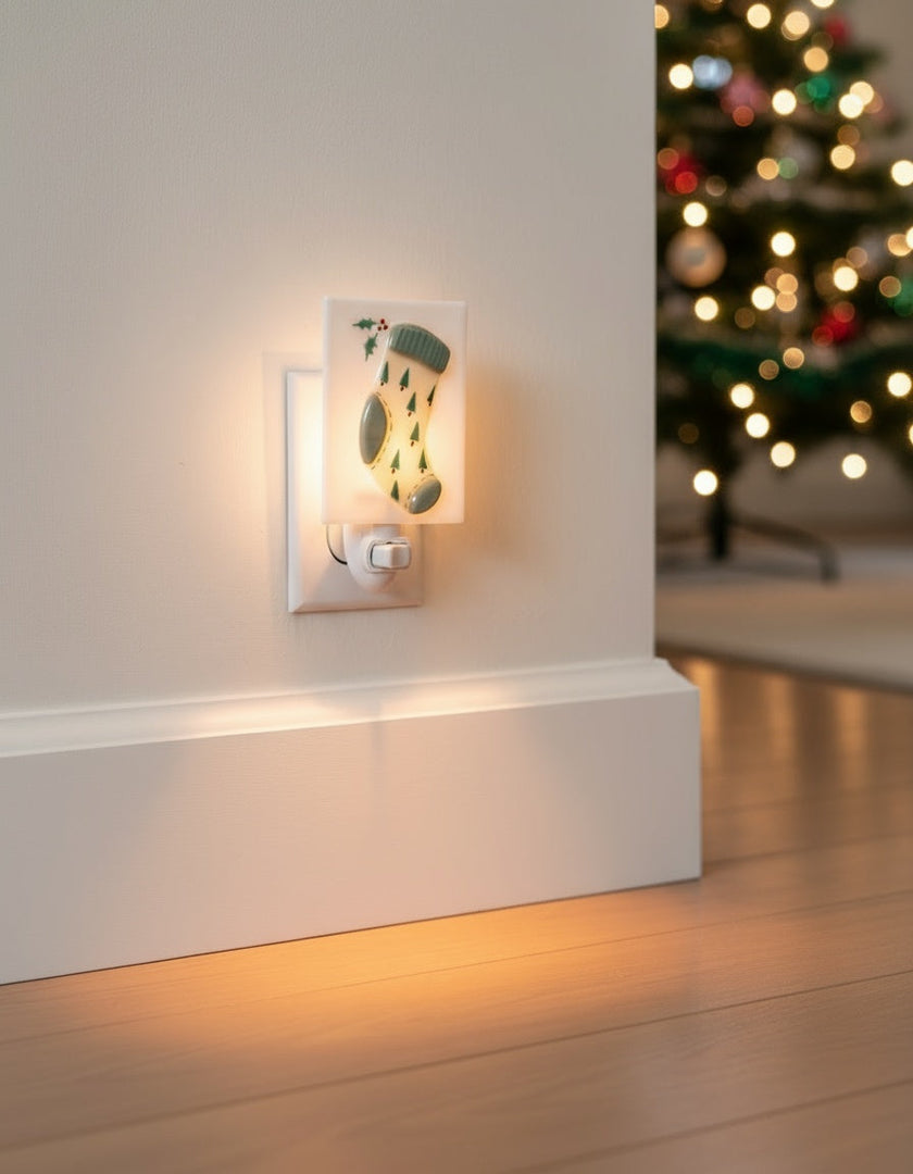 Christmas Nightlight - Christmas Stocking - Veille sur toi