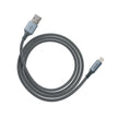 Ventev - Charge & Sync Lightning MFI to USB-A - Steel Gray (AC4 - STL256512)