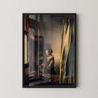 Vermeer Art Print: Young Woman Reading Letter at an Open Window