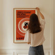 Vertigo Movie Poster: Saul Bass Minimalist Design, Hitchcock Film (Giclee Print)