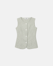 Veste Gingham en coton bio