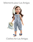 Las Amigas Doll Clothing - Carole Beach Set - Paola Reina