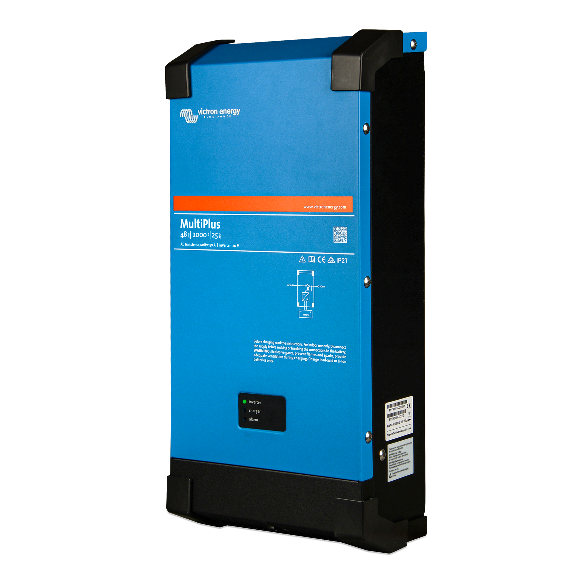 Victron Energy MultiPlus 48/2000/25-50 120V VE.Bus Inverter/Charger | PMP482200100