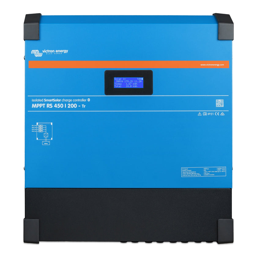 Victron Energy SmartSolar MPPT RS 450/200-Tr Solar Charge Controller | SCC145120410