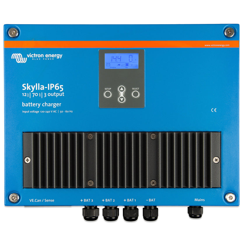 Victron Energy Skylla-IP65 12/70 (3) 120-240V Battery Charger | SKY012070100