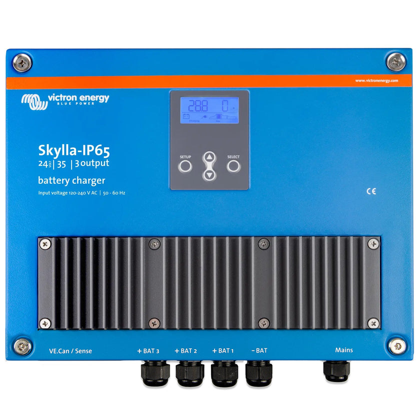 Victron Energy Skylla-IP65 24/35 (3) 120-240V Battery Charger | SKY024035100