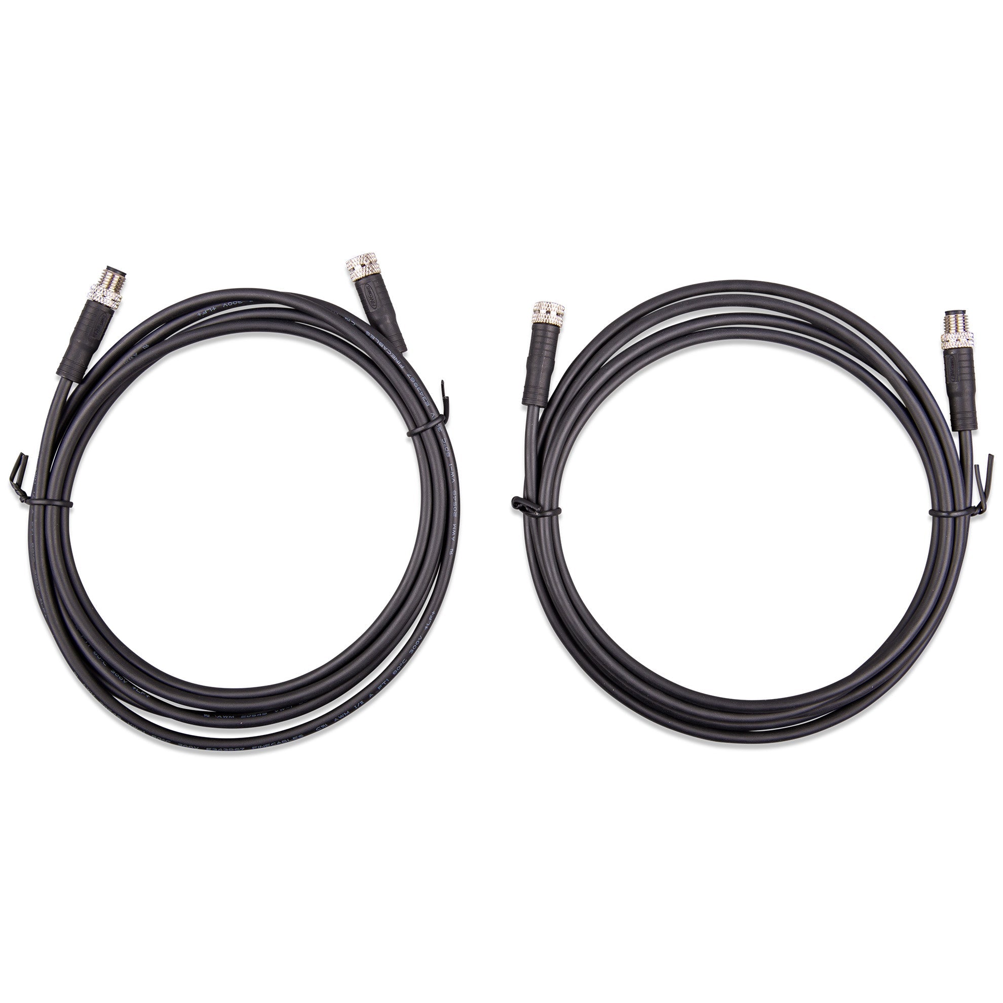 Victron Energy M8 Circular Connector Male/Female 3 Pole Cable 1m (bag of 2) | ASS030560100