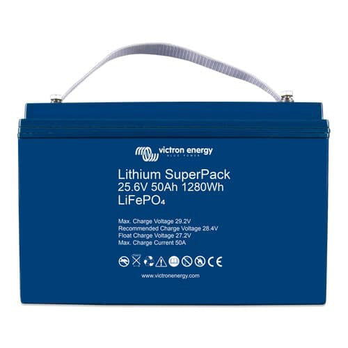 Victron Energy – 24V/50Ah Lithium SuperPack Battery | BAT524050705