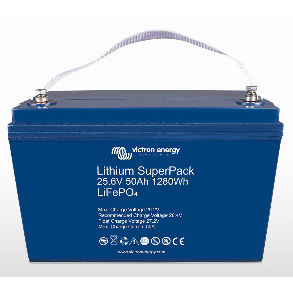 Victron Energy – 24V/50Ah Lithium SuperPack Battery | BAT524050705