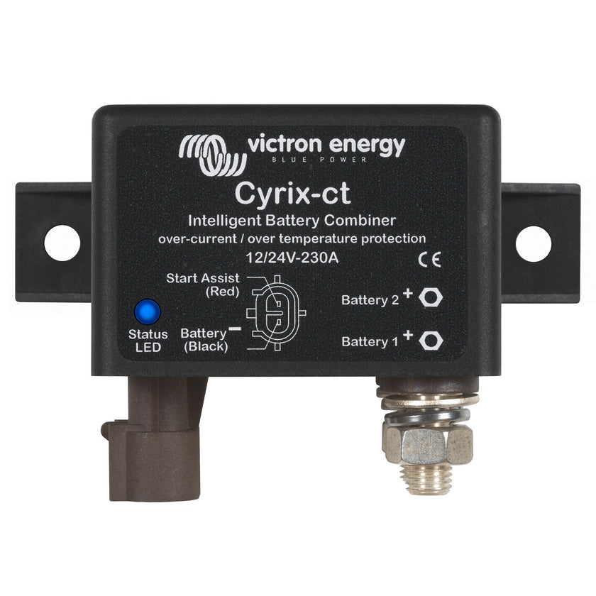 Victron Energy Cyrix-ct 12/24V-230A intelligent battery combiner | CYR010230010