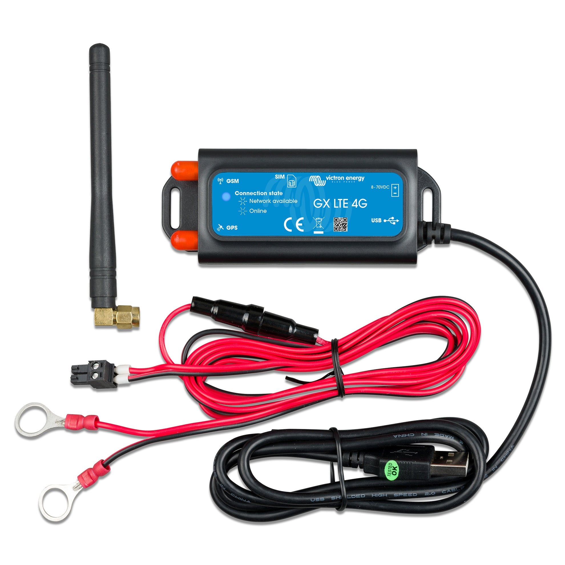 Victron Energy GX LTE 4G-A Cellular Modem - North America Version | GSM100200400