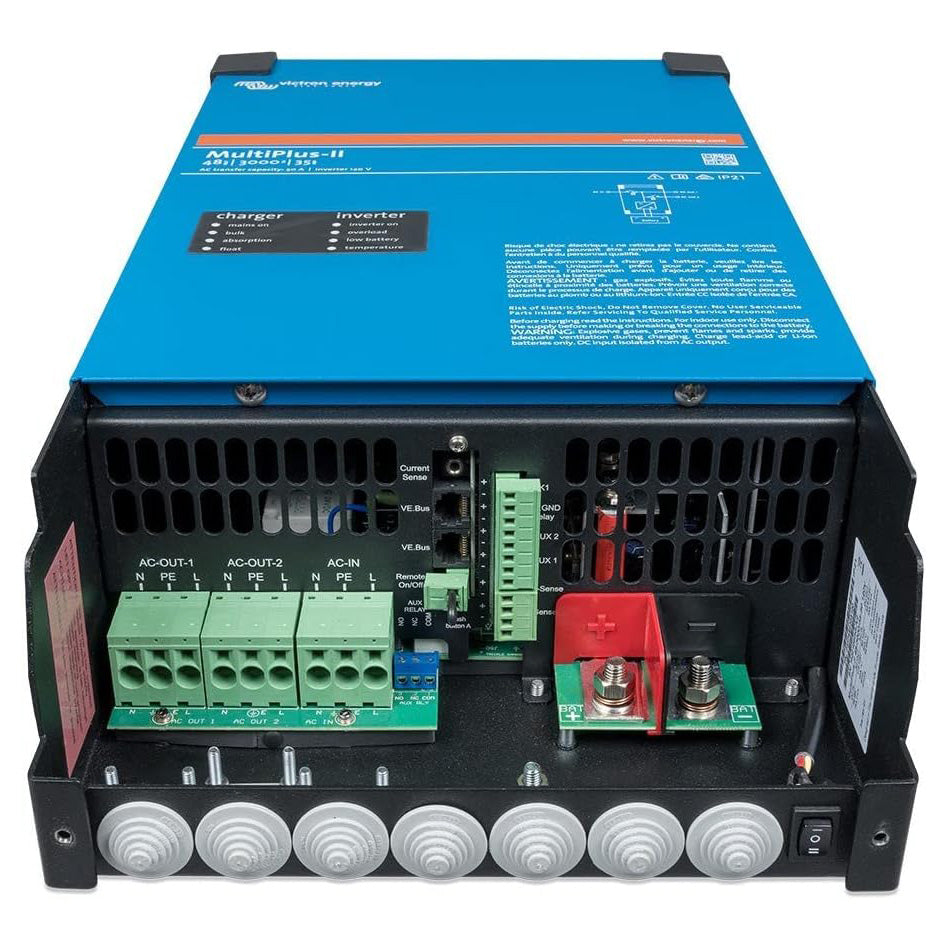 Victron Energy MultiPlus-II 48/3000/35-50 120V (UL Certified) Inverter/Charger | PMP482305102