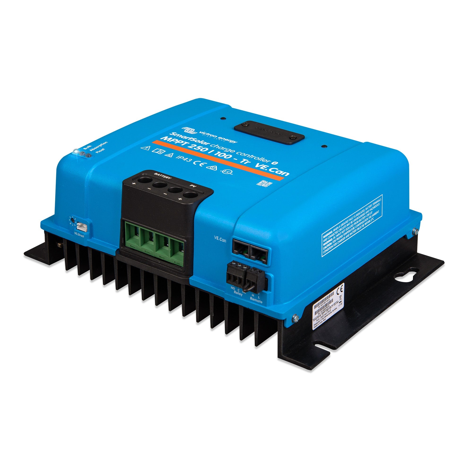 Victron Energy SmartSolar MPPT 250/100-Tr VE.Can Solar Charge Controller | SCC125110412
