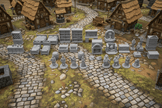 28mm Village Furniture & NPC Set – RPG Tavern Decor