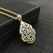 Vintage Arabian Arab  Metal Pendant