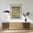 Vintage Arabian Pattern Art Print: Islamic Persian Design