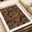 Vintage Arabian Pattern Print Set: Museum Quality Wall Art