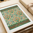 Vintage Arabian Pattern Print Set: Museum Quality Wall Art