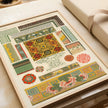 Vintage Arabian Pattern Print Set: Museum Quality Wall Art