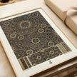 Vintage Arabian Pattern Print Set: Museum Quality Wall Art