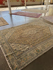 Vintage Ardabil Rug | 6' 11