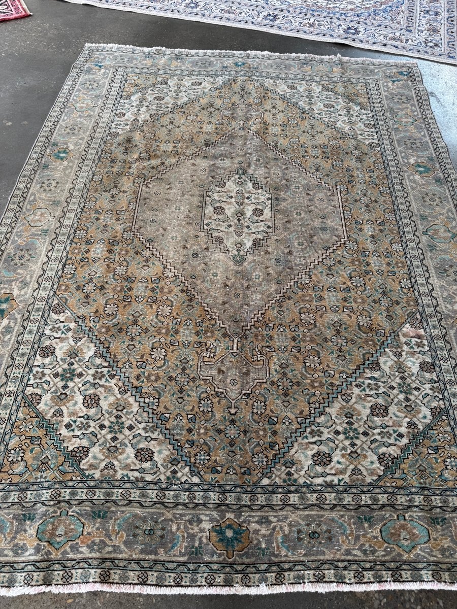 Vintage Ardabil Rug | 6' 11