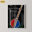 Vintage Bluegrass Music Poster: New Grass Revival Art Print