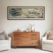 Vintage Fairytale Map Print: Detailed Fairyland Art for Kid's Room