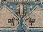 Vintage Hamadan Rug | 3' 11