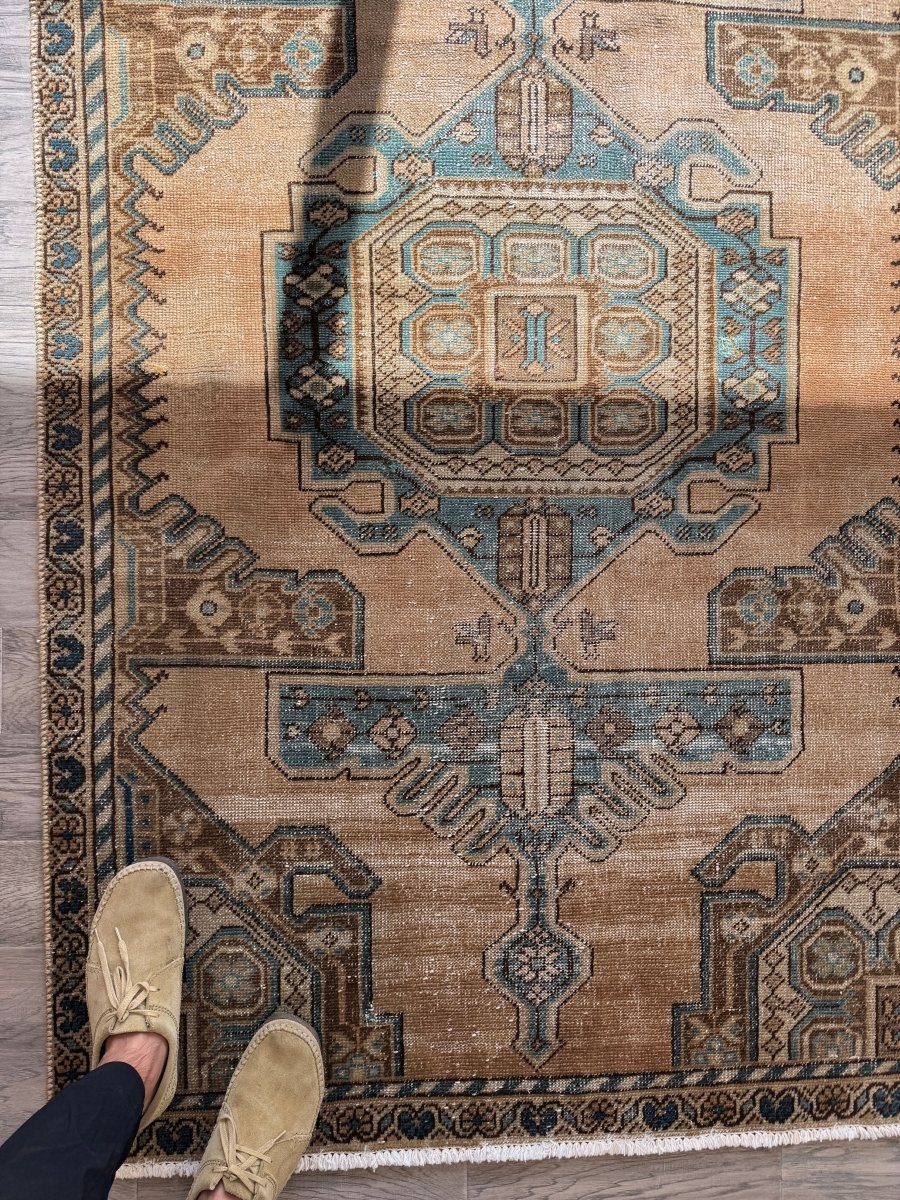 Vintage Hamadan Rug | 3' 11