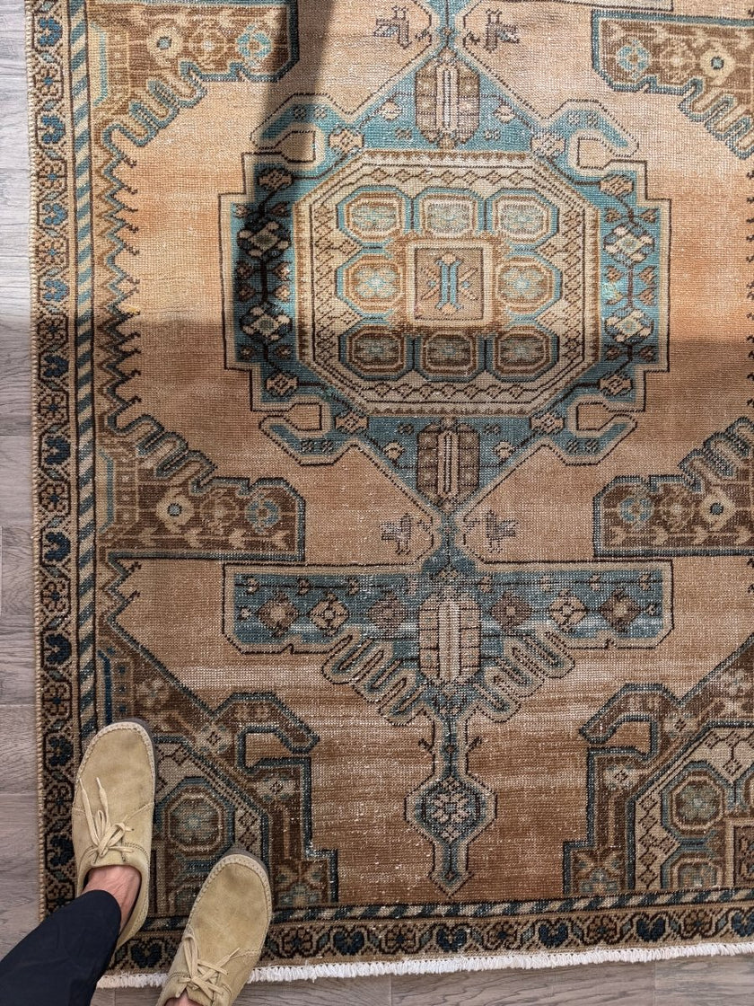 Vintage Hamadan Rug | 3' 11