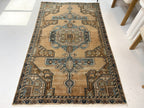 Vintage Hamadan Rug | 3' 11