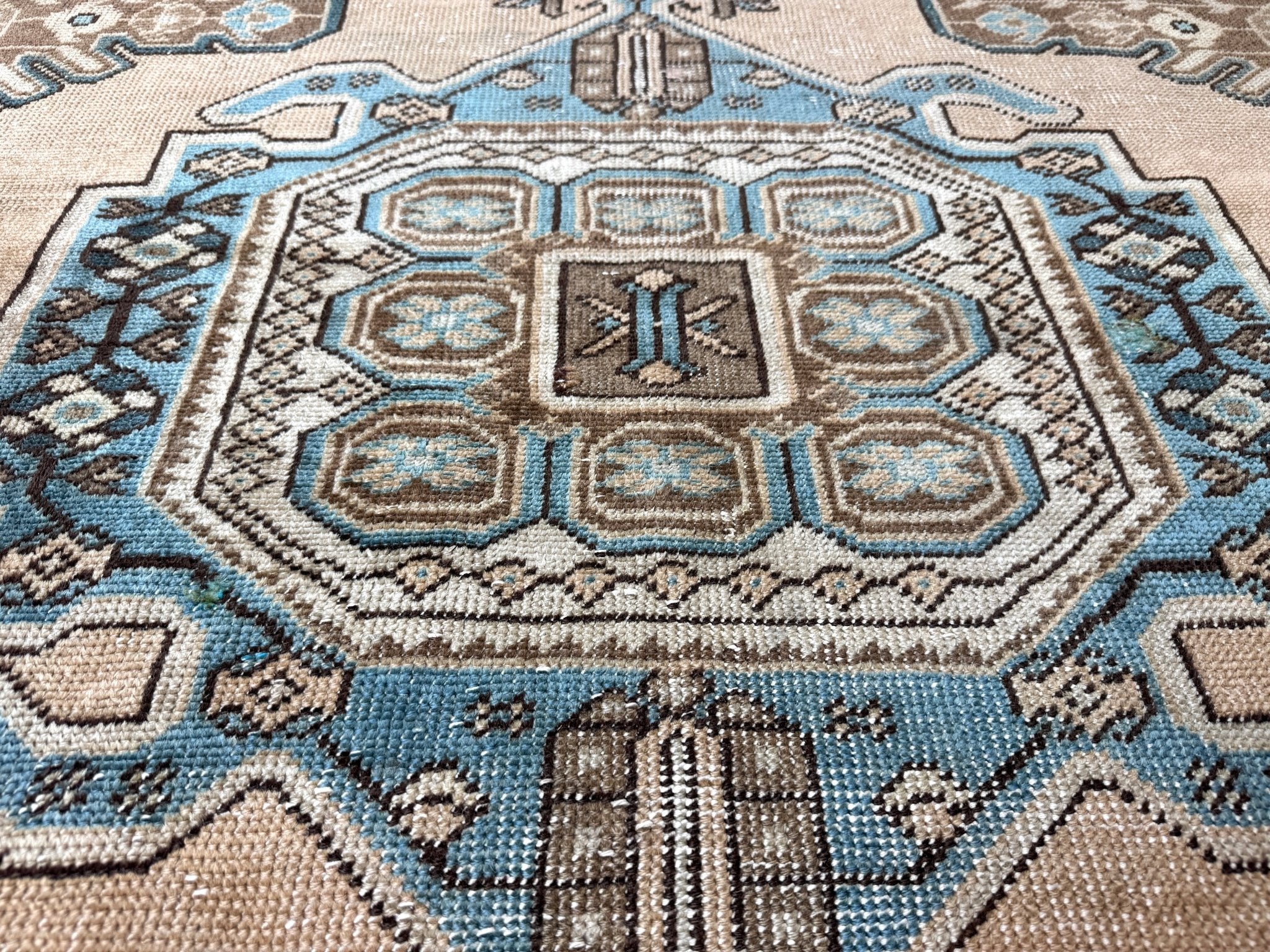 Vintage Hamadan Rug | 3' 11