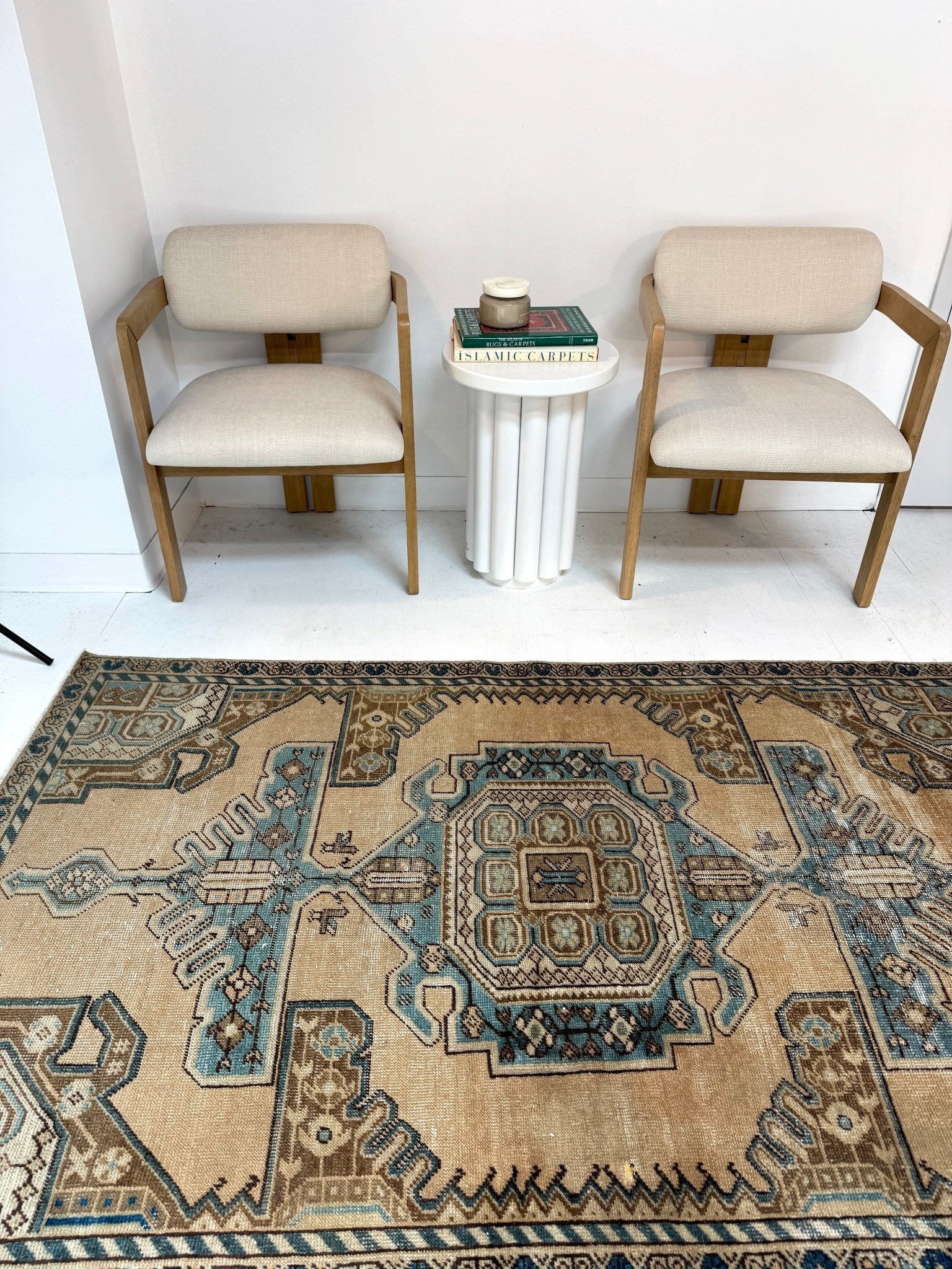 Vintage Hamadan Rug | 3' 11