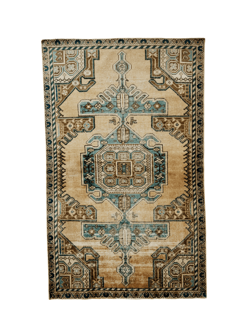 Vintage Hamadan Rug | 3' 11